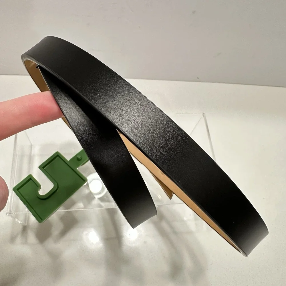 Kate Spade Large  Bow Genuine Leather Belt‎ Black Extra Large NWT Beautiful